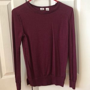 Gap crew neck sweater 100% merino wool